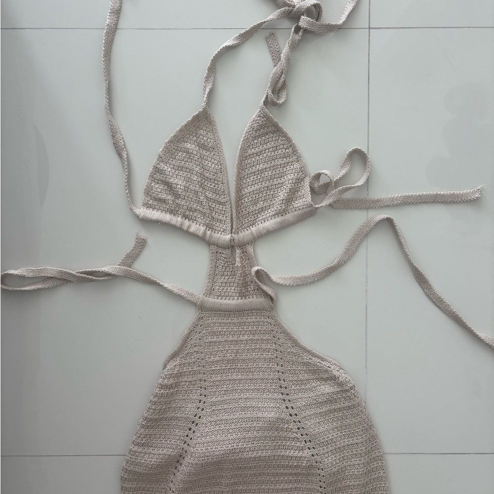 Crochet sexy coverup